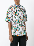 floral print top