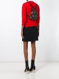 star print mini backpack