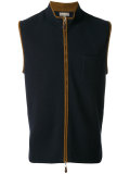 zip up gilet 