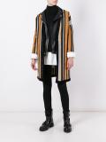 striped cardi-coat