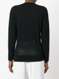 sheer knitted top