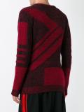 striped intarsia jumper