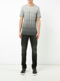 ombre stripe T-shirt 