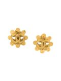 abstract clip-on earrings