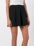 pleated shorts