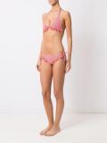 panelled triangle bikini set