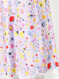lace trim skirt 