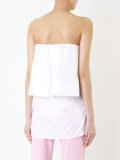 strapless blouse 