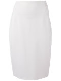 plain fitted skirt