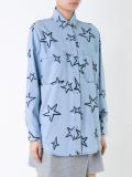 'Stars'刺绣衬衫