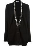 chain trim cardigan