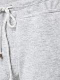 gathered ankle track pants
