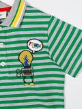 striped polo shirt