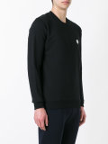 dice print sweatshirt