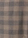 glen plaid cardi-coat