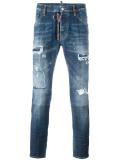 'Skater' destroyed jeans