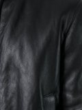 zipped bomber jacket 