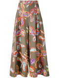 floral palazzo trousers