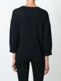 leopard detail jumper