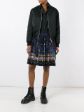 tribal lace wrap front shorts