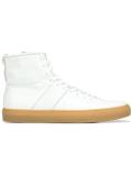 lace-up hi-top sneakers