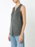 lace-up tank