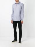 micro print shirt