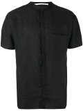 mandarin neck shortsleeved shirt