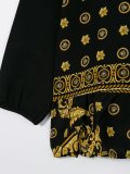 'Majolica' print blouse