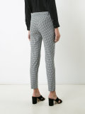 Henri skinny gingham trousers