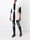 belted knit gilet
