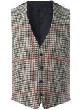 plaid waistcoat