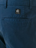 skinny fitting branded chinos