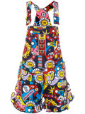 printed dungarees 