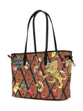 logo print tote 