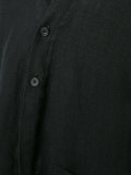 long buttoned robe