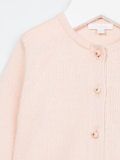 scallop hem cardigan 