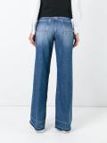 wide-legged jeans