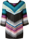 zig-zag knit top