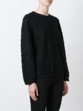 textured shift pullover