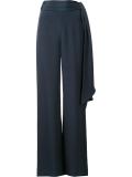 high-rise straight trousers