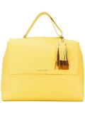 fringed detail tote