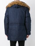 hooded padded coat 