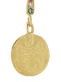 'The String' diamond, emerald and sapphire earring