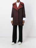 bicolour mid coat