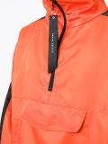zipped collar jacket