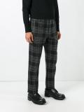 checked trousers