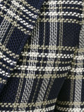 checked blazer 