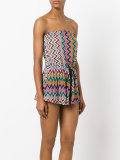 chevron knit playsuit