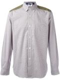 micro check shirt
